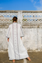 Set de kimono largo y falda Helga