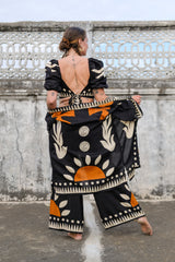 Set de kimono, top y pantalón Masái Mara