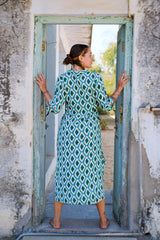 Vestido largo kurta.