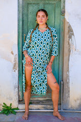 Vestido largo kurta.