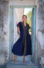 Vestido largo Mesalina