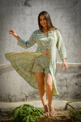 Set de kurta y short.